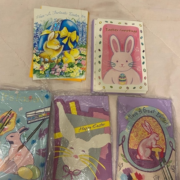 Easter Parade Easter Cards Lot of 5 (DN) - Picture 4 of 10